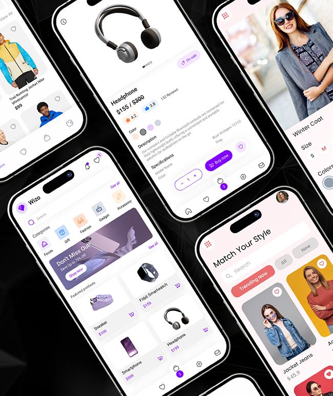 E-ticaret mobil çözümler - alışveriş ve ödeme uygulaması | E-commerce mobile solutions - shopping and payment app